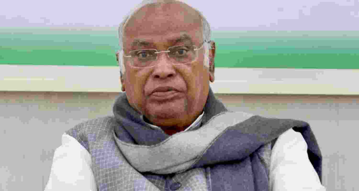  Congress Chief Mallikarjun Kharge. 