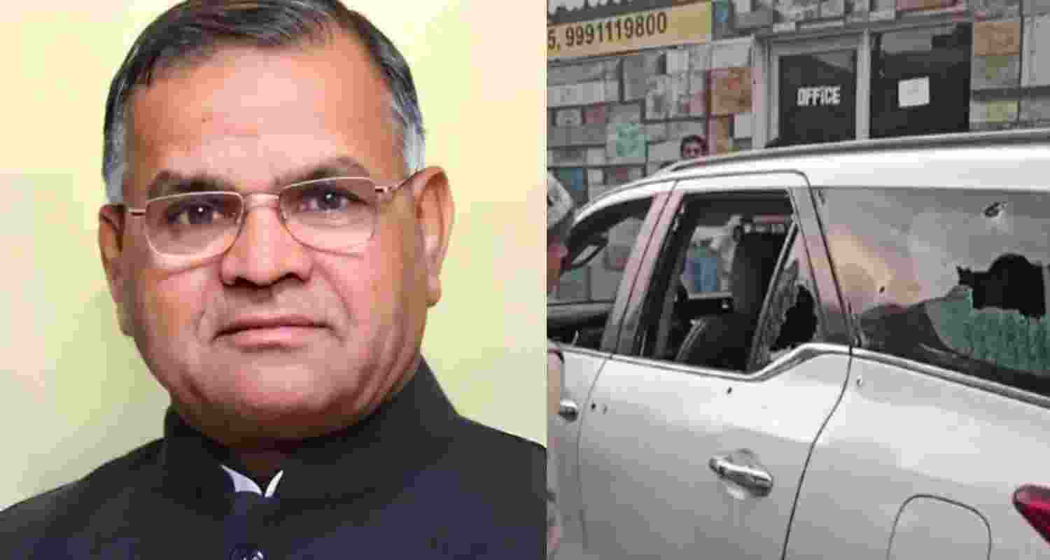 Indian National Lok Dal's Haryana unit president Nafe Singh Rathee. 