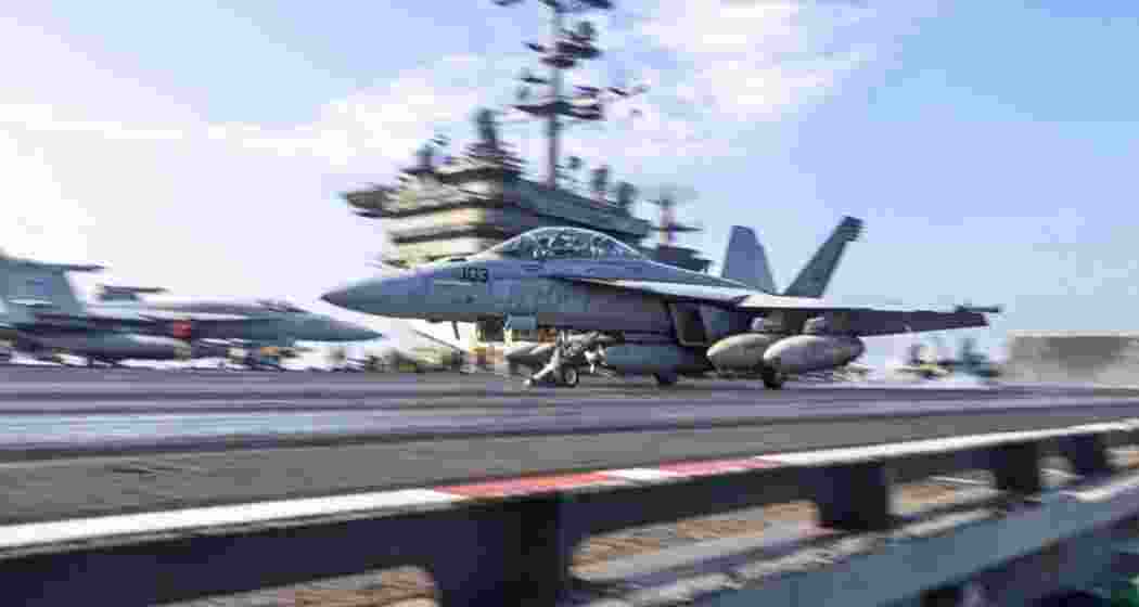 Carrier Air Wing 1 (CVW-1) conducts routine flight operations aboard the Nimitz-class aircraft carrier USS Harry S. Truman (CVN-75) in the U.S. Central Command's area of responsibility.







