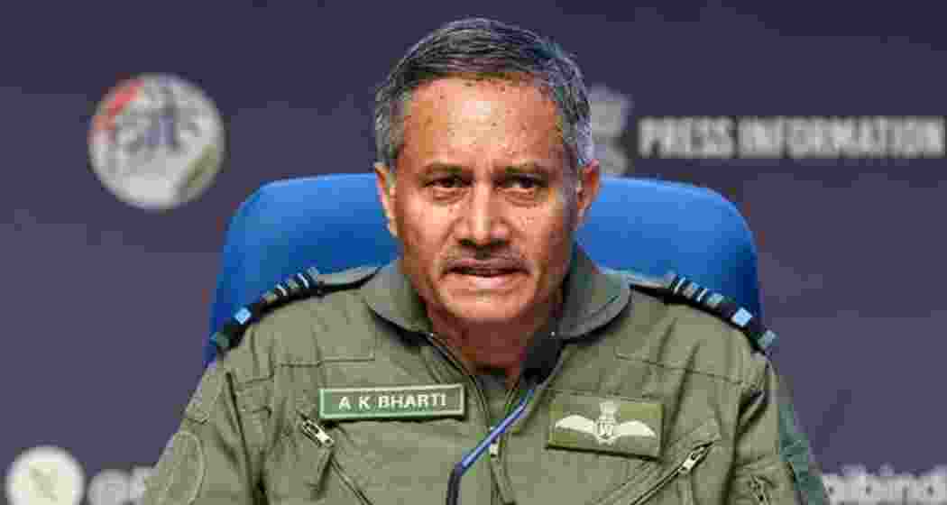 Air Marshal AK Bharti. (File photo)