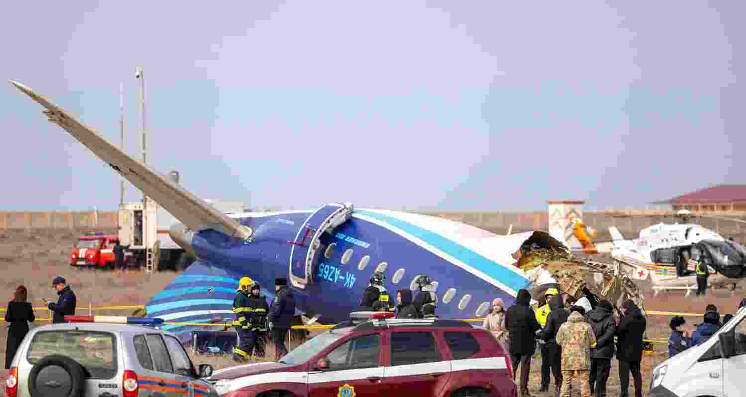 It crashed in the Aktau city of Kazakhstan, killing 38 and 29 surviving the crash.