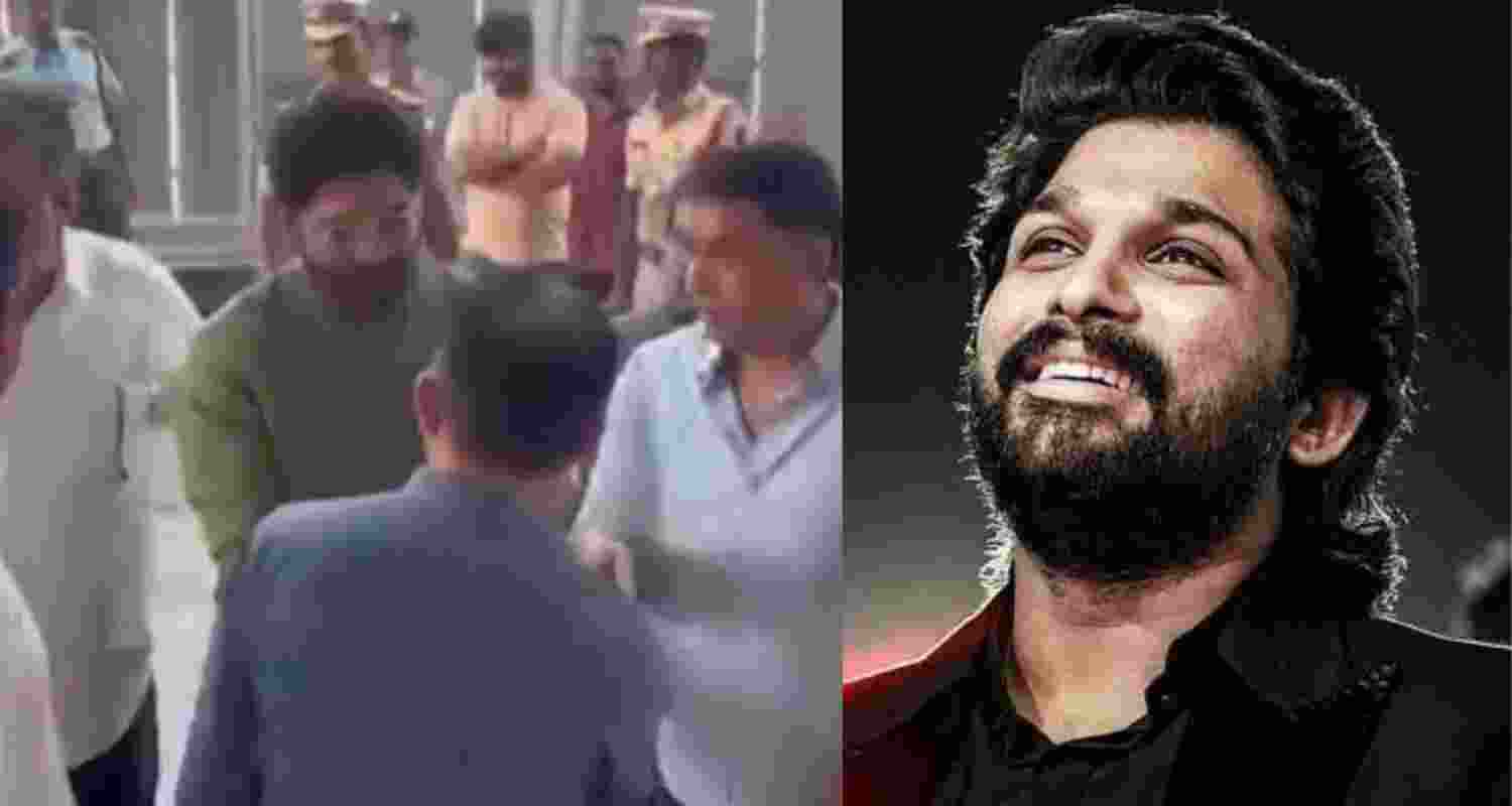 Theatre stampede: Allu Arjun visits injured boy in hospital