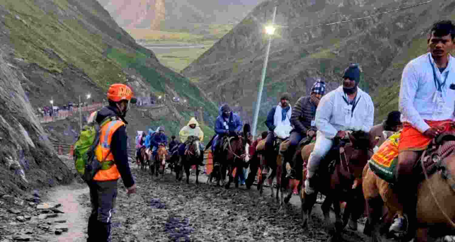 More than 3.40 lakh yatris have so far performed the Amarnath Yatra since it commenced on July 3.