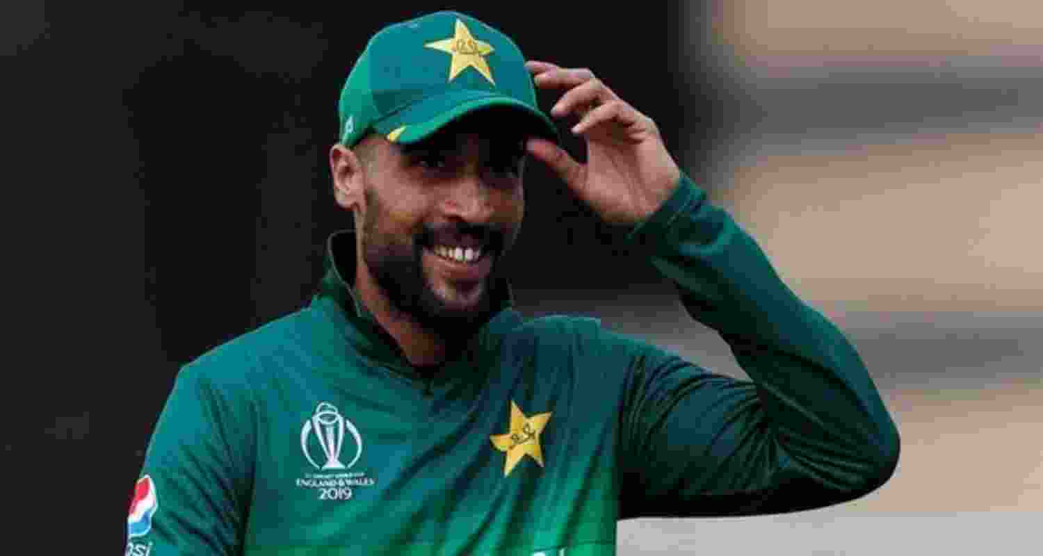 Former Pakistan fast bowler Mohammad Amir.