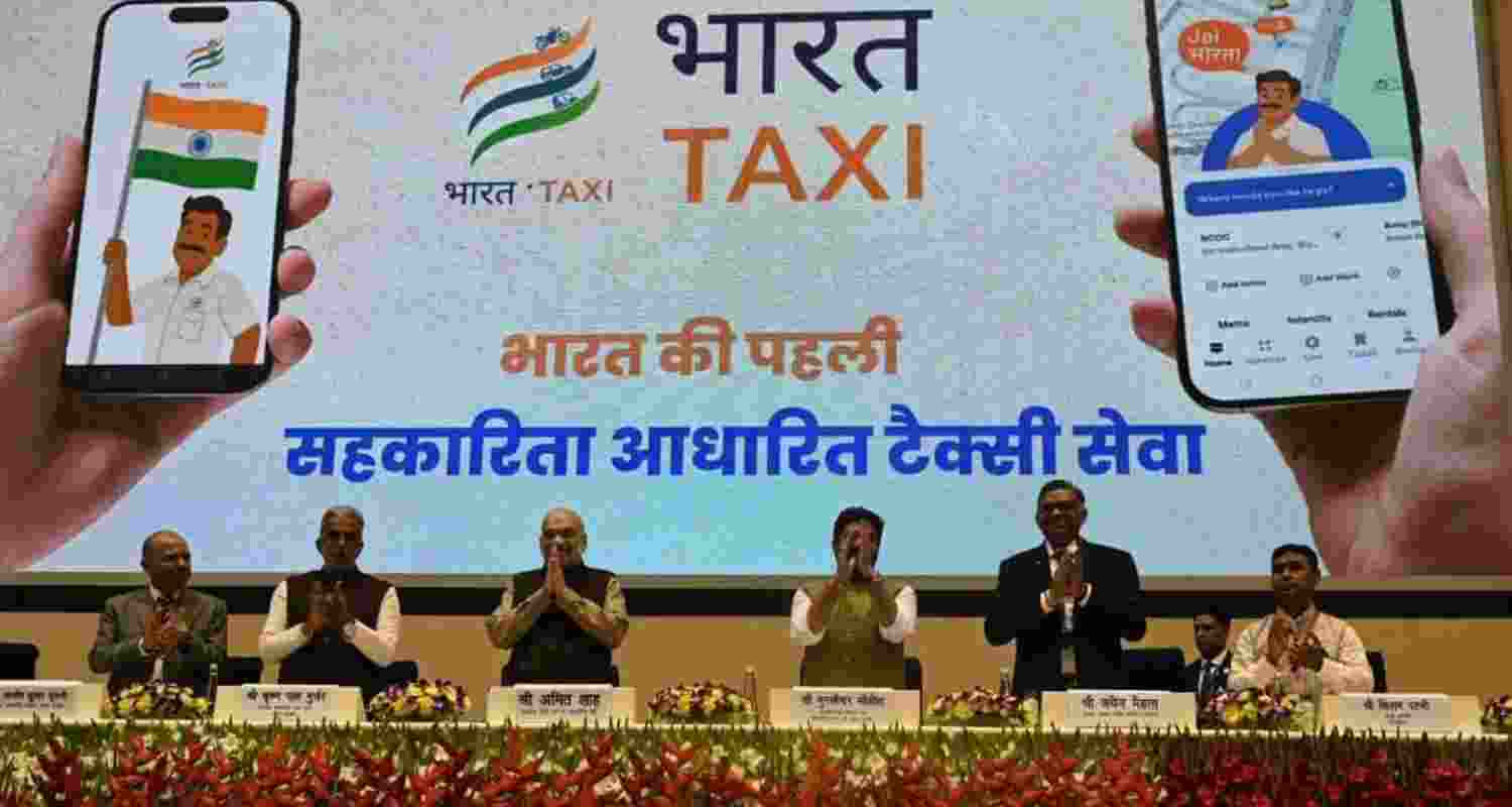 Union Home Minister Amit Shah launches 'Bharat Taxi'