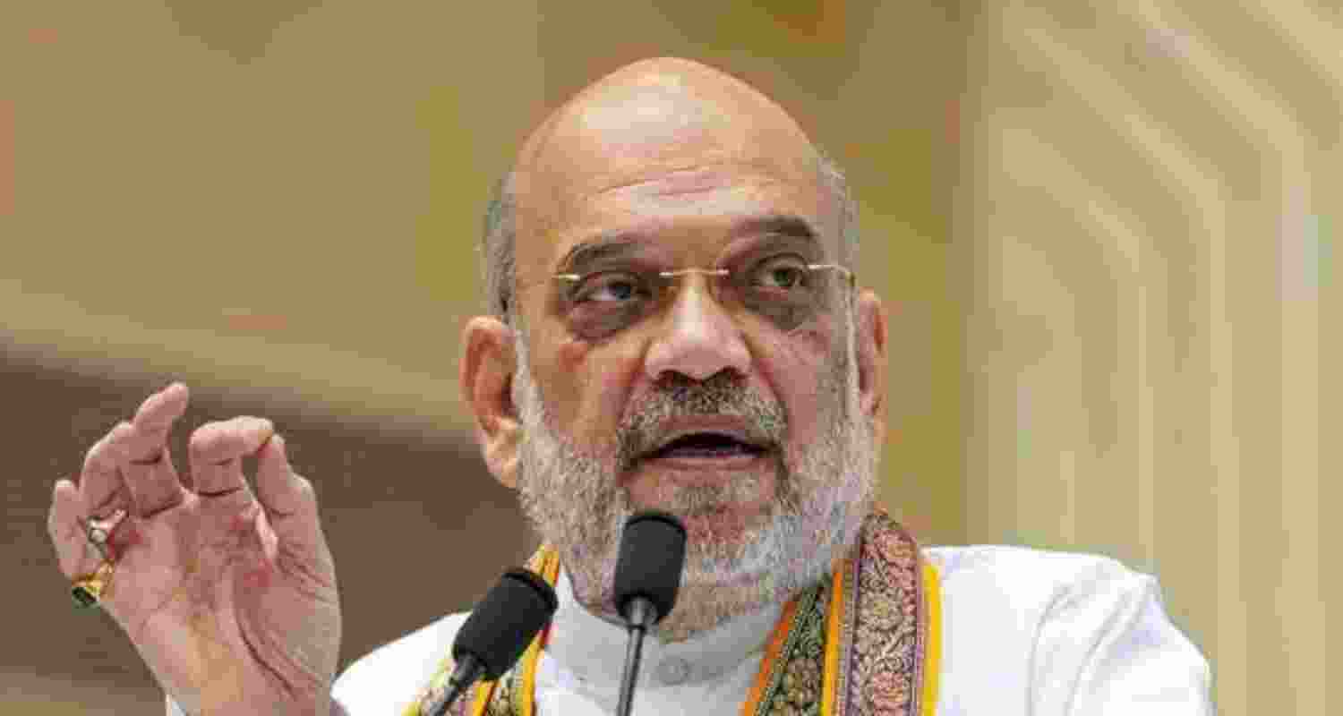 Union Home Minister Amit Shah - file image.