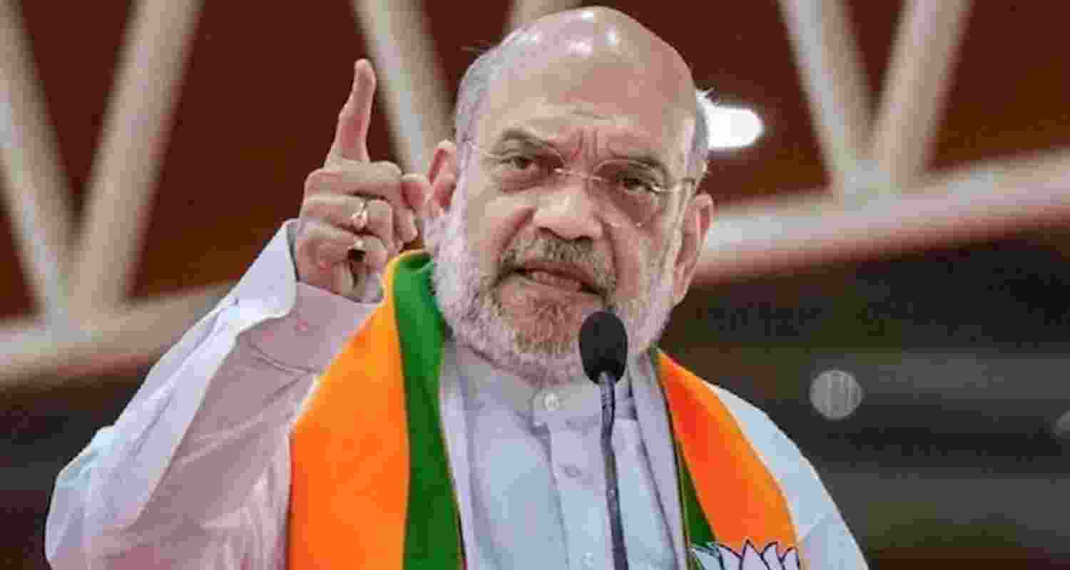 A file photo of Union Home Minister Amit Shah.