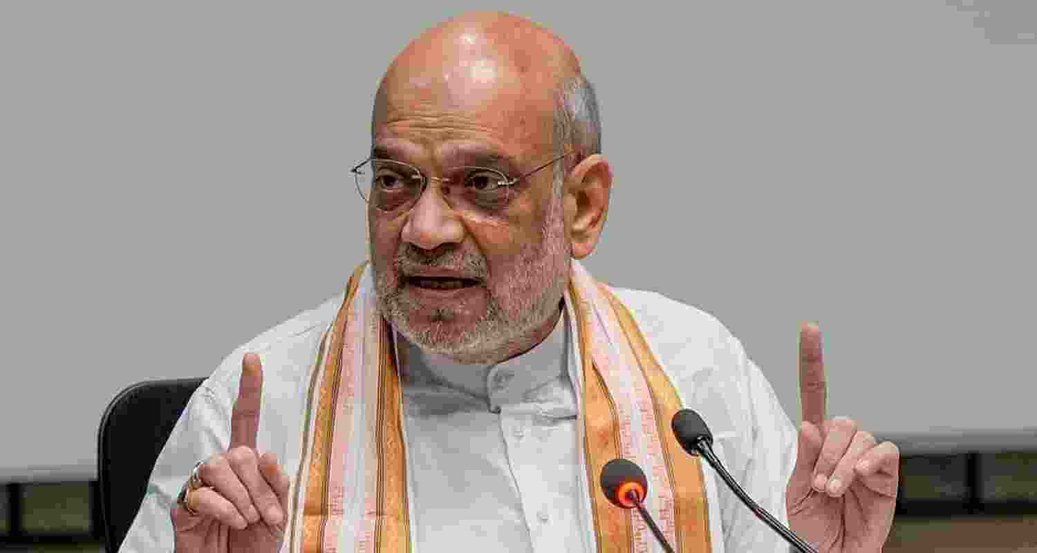 Union Home Minister Amit Shah - file image.