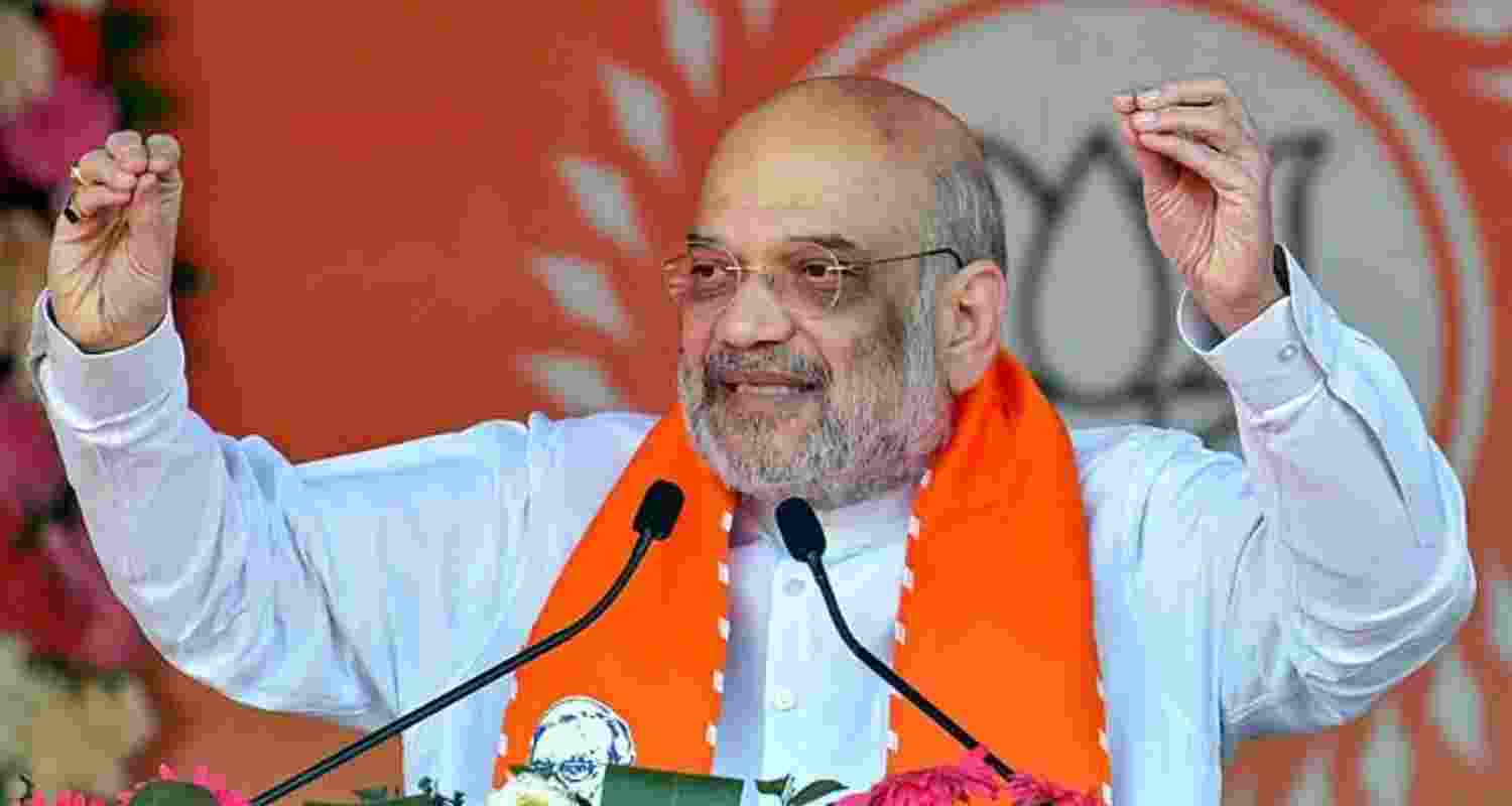 Union Home Minister Amit Shah - file image.