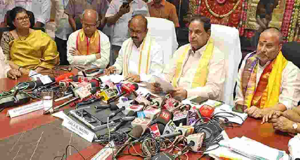 Andhra BJP demands removal of 1,000 non-Hindu TTD staff
