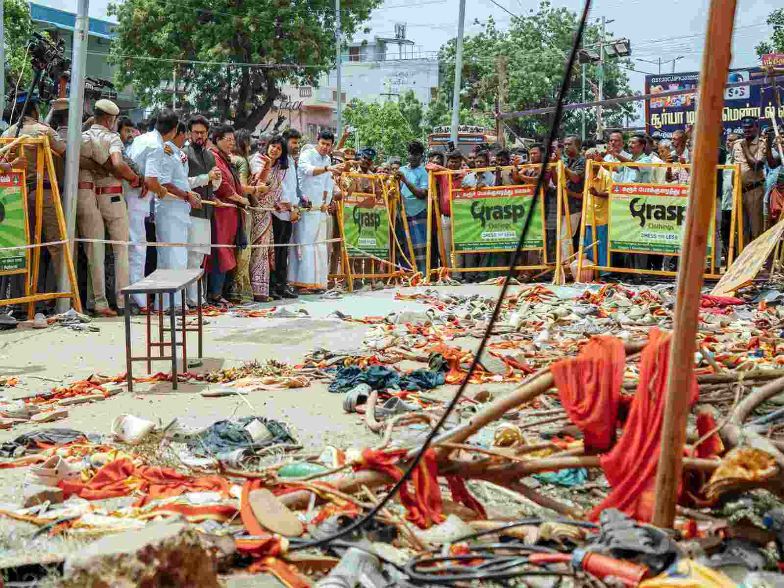 Karur stampede first death anniversary