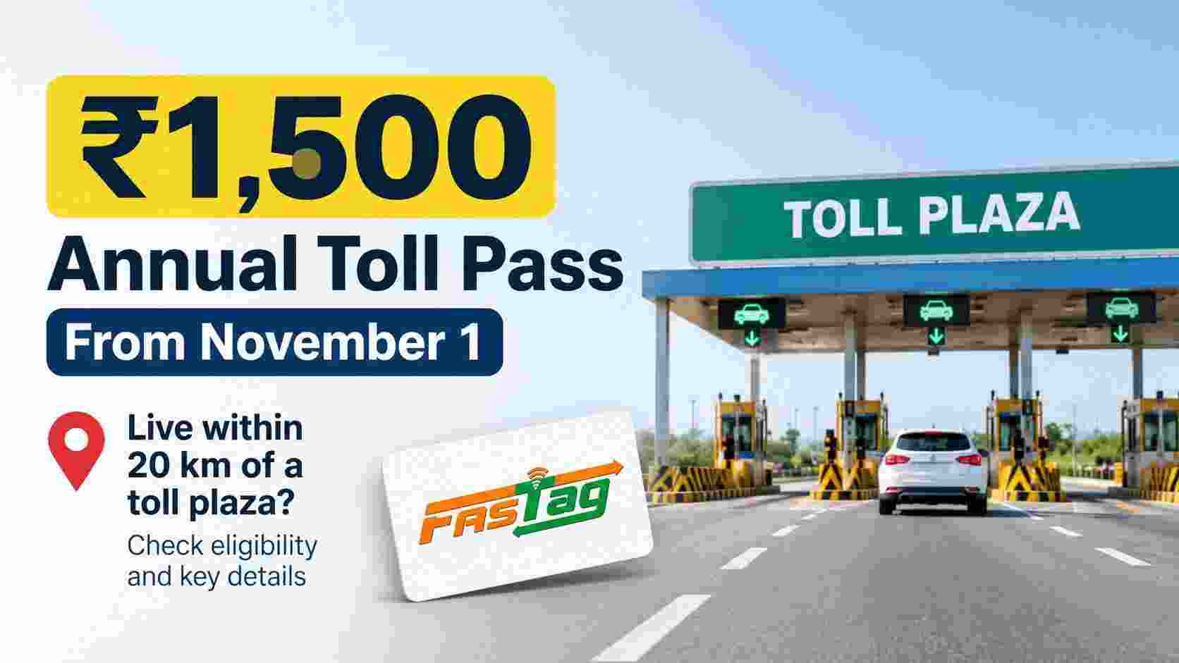 Toll Plaza Rule Change From November 1