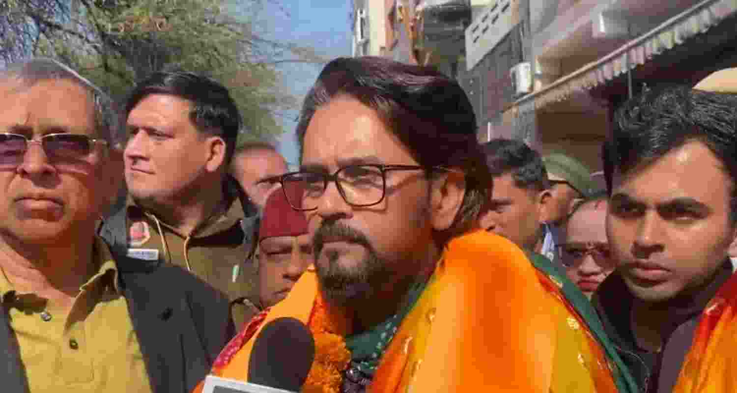 BJP MP Anurag Singh Thakur.