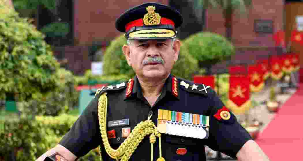 Army Chief General Upendra Dwivedi. File photo.