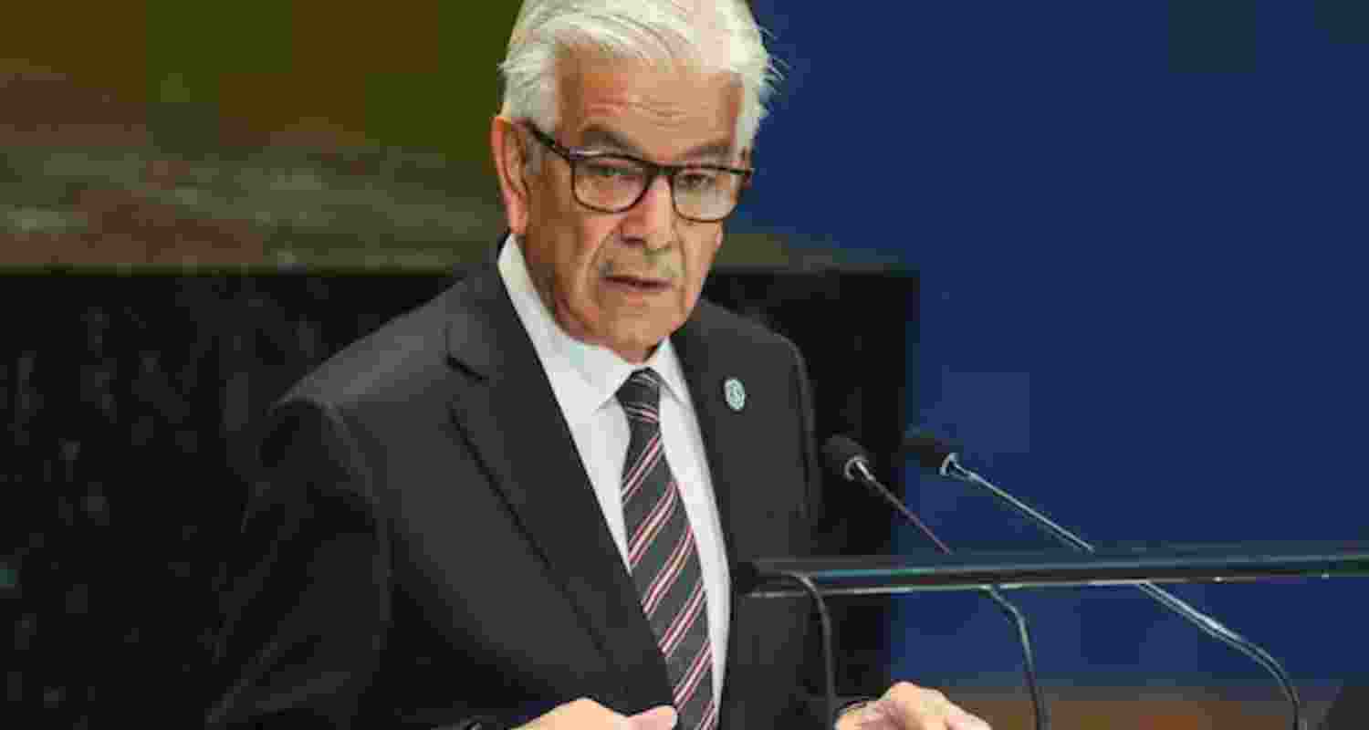 Pakistan’s Defence Minister Khawaja Asif.