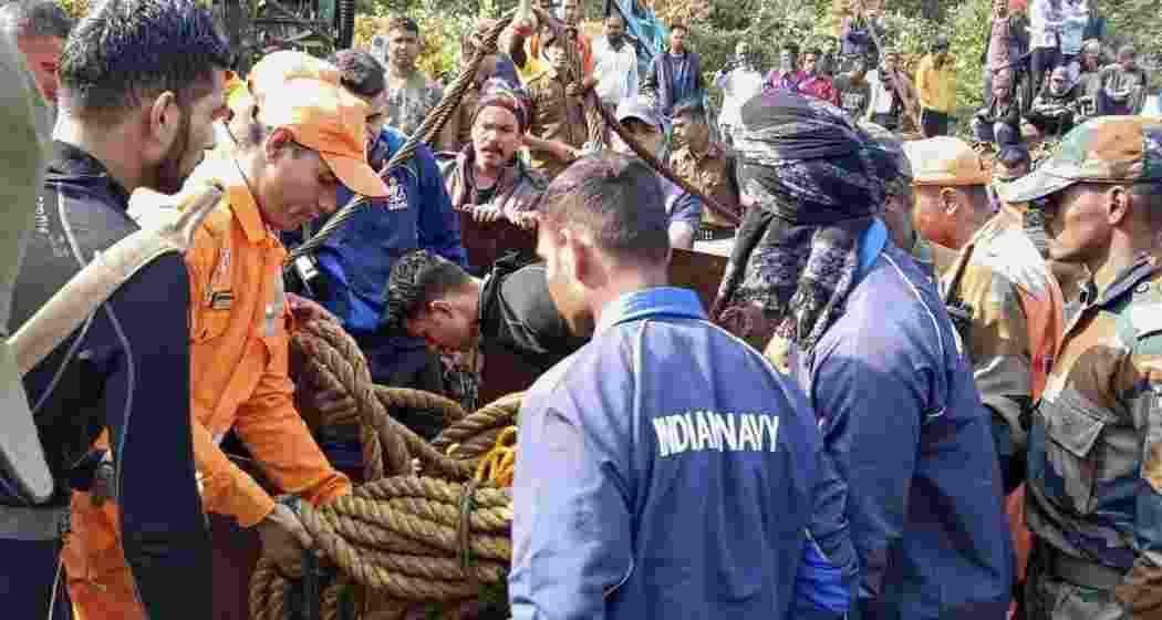 Rescue operation is underway after the labourers got trapped in the Umrangso coal mine, in Dima Hasao.