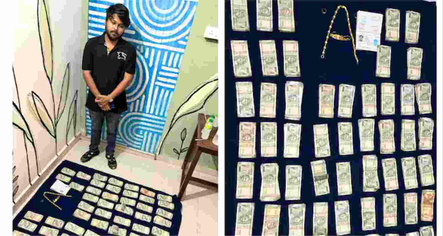 The primary suspect in the scam, Dipankar Barman.