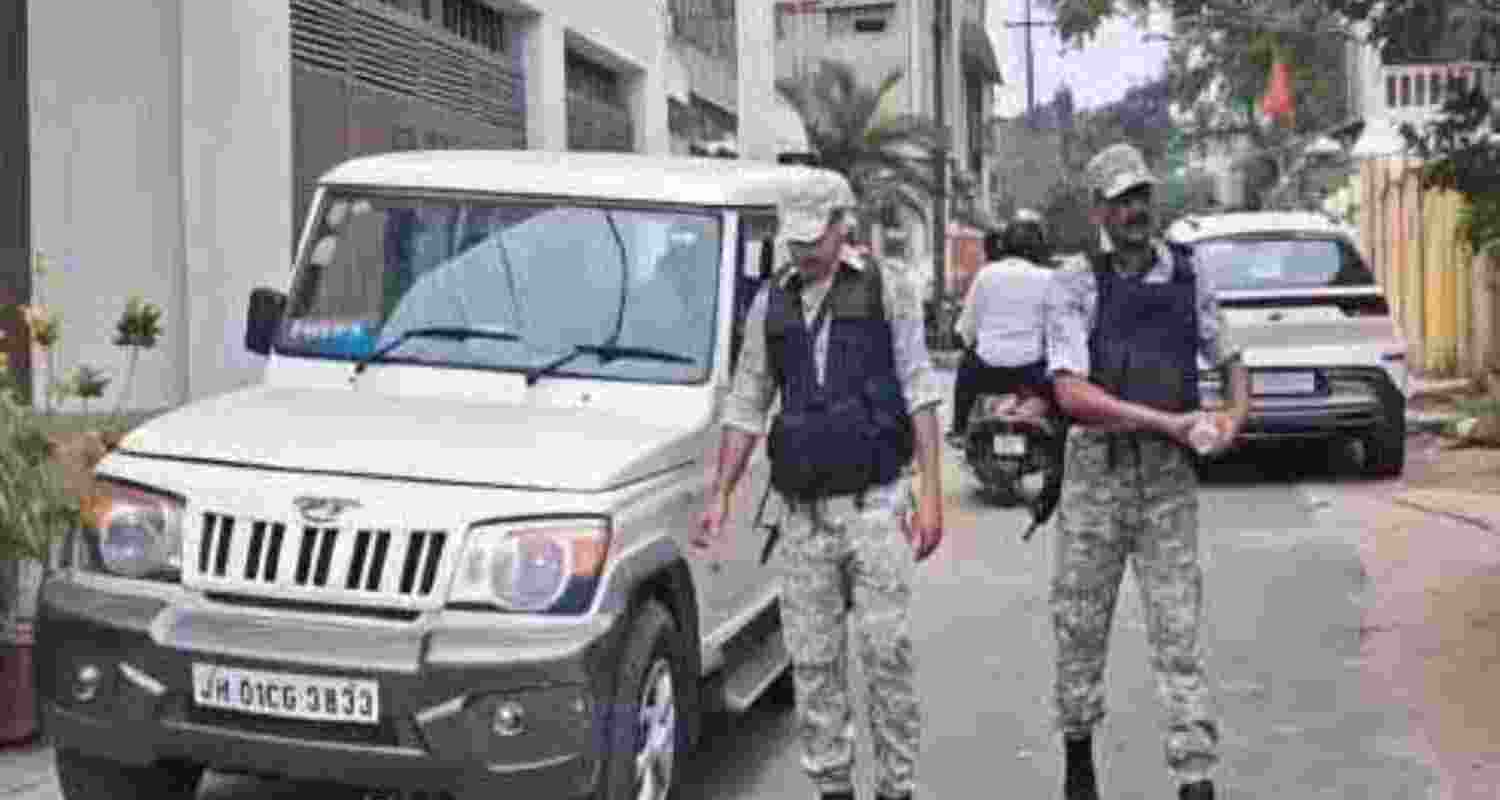 ATS team inspects RSS office in Ranchi, seizes CCTV footage ATS team inspects RSS office in Ranchi, seizes CCTV footage