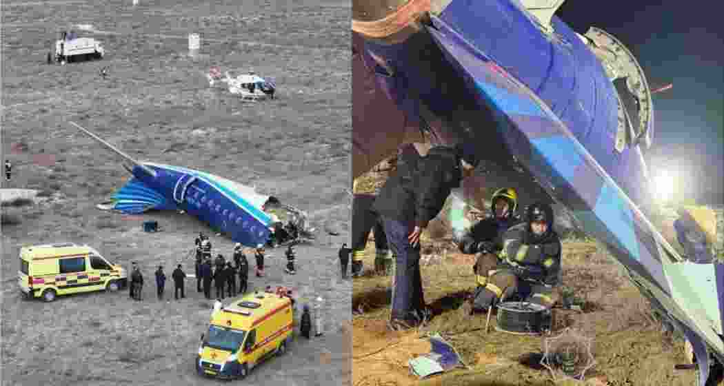 Azerbaijan Plane Crash. (Photo credit: X)