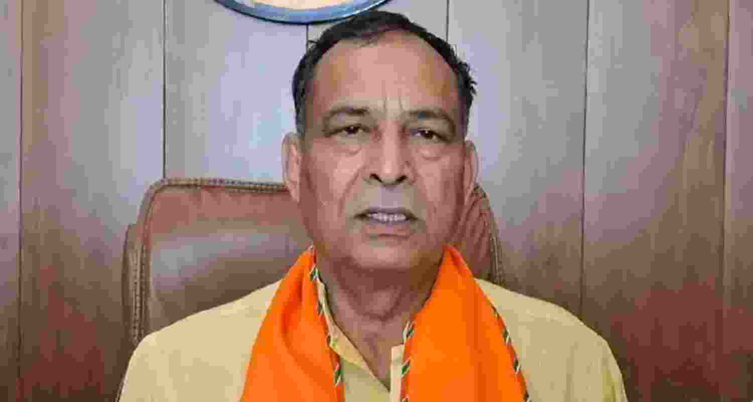 Haryana BJP chief Mohan Lal Badoli. 