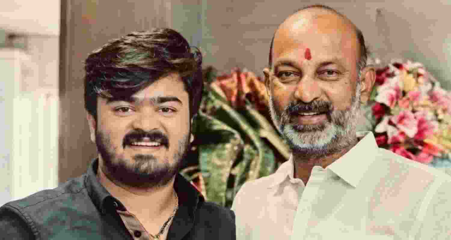 Police take Union Minister Bandi Sanjay Kumar's son Bageerath into custody for questioning in POCSO case over assault allegations. Police take Union Minister Bandi Sanjay Kumar's son Bageerath into custody for questioning in POCSO case over assault allegations.