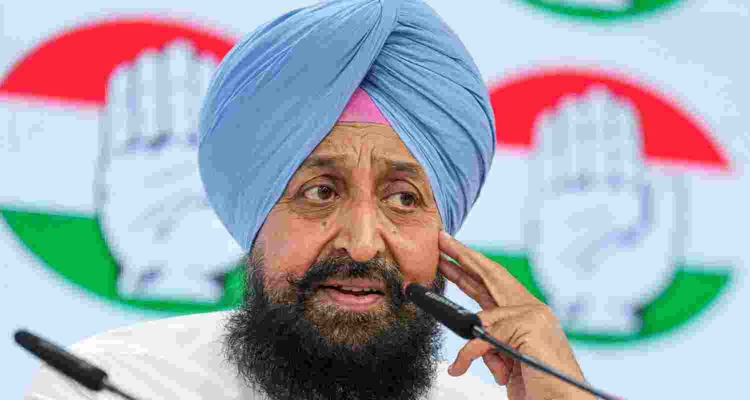 Punjab's LoP Partap Singh Bajwa. 