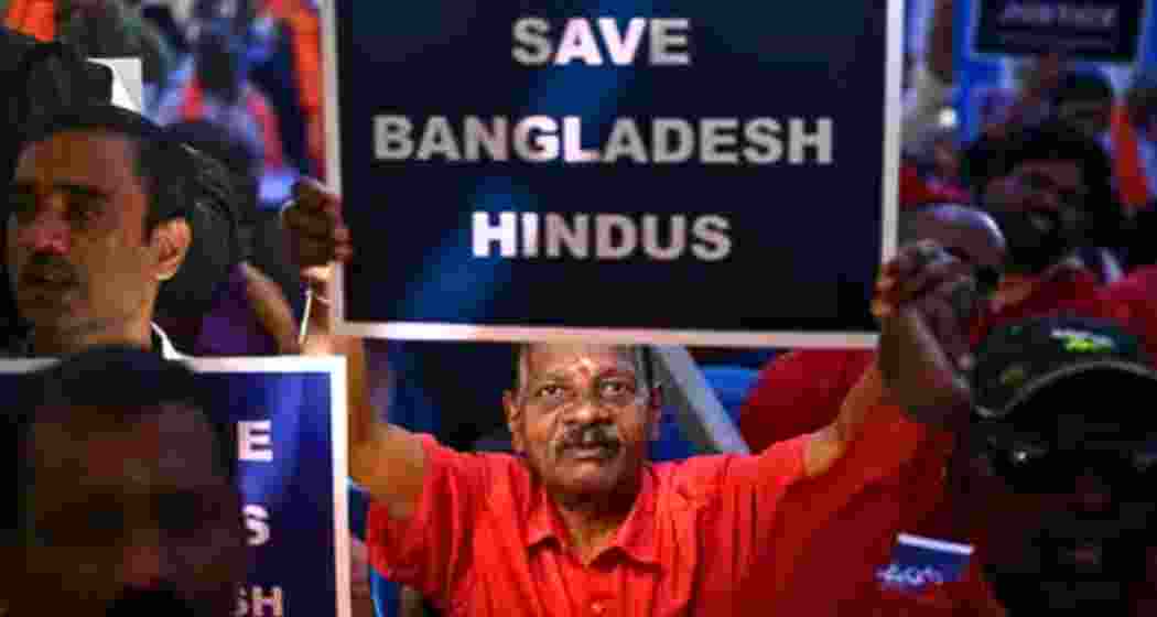 Protests intensify in West Bengal over the violence against Hindus in Bangladesh, with both TMC and BJP using the issue to advance political agendas.