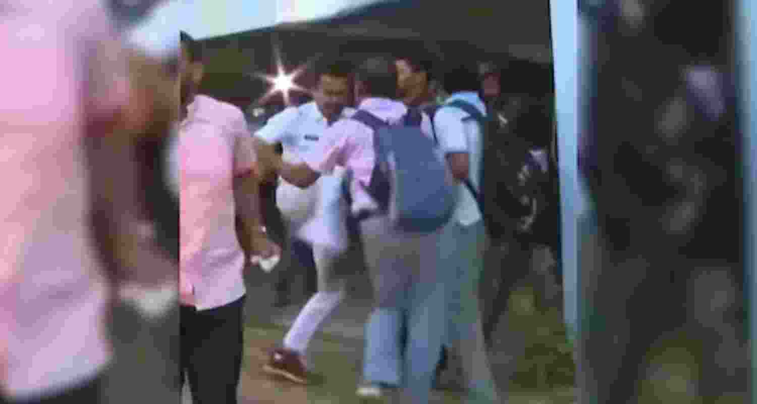 Just one kick: The collapse of an image