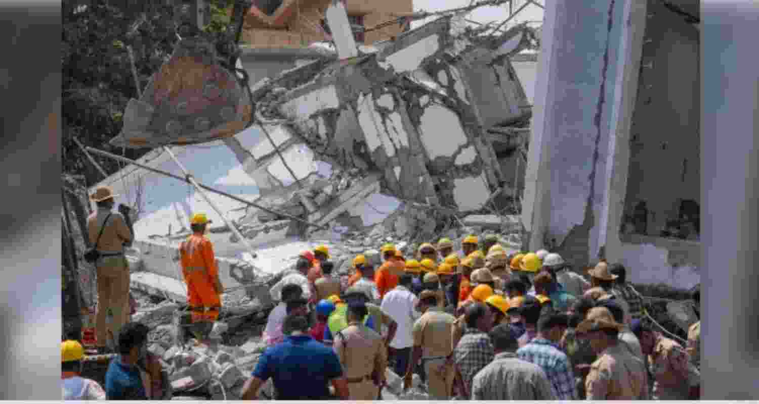 Six more bodies recovered in Bengaluru building collapse
