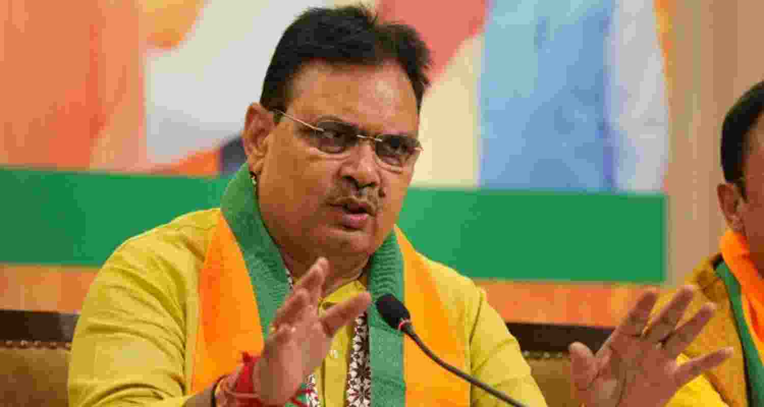 Rajasthan Chief Minister Bhajanlal Sharma - file image.