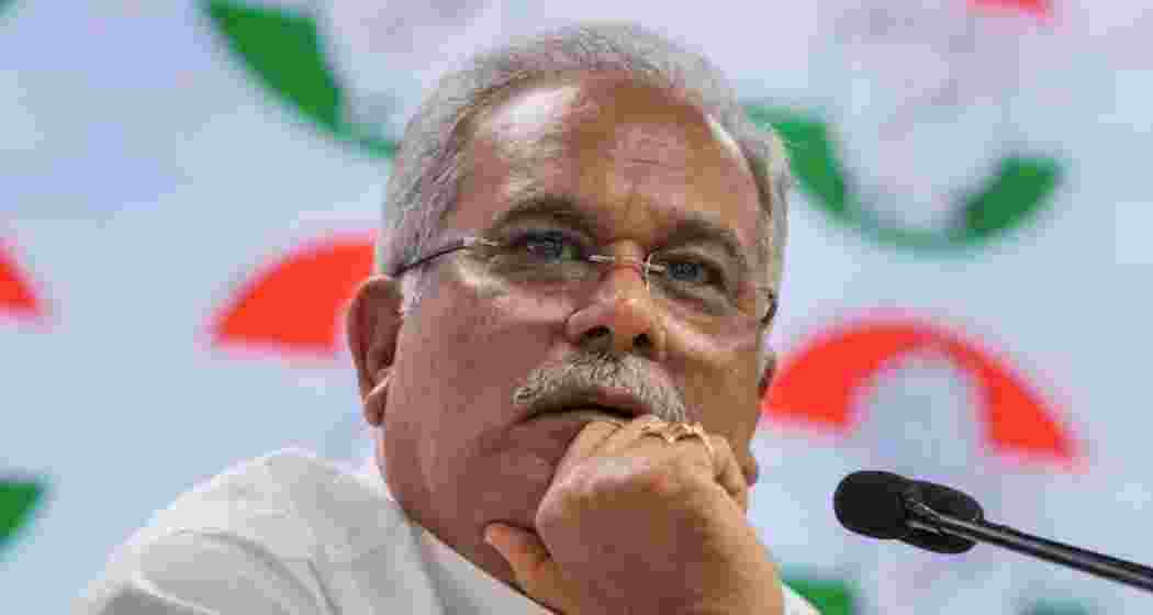 Former Chhattisgarh Chief Minister Bhupesh Baghel. File photo.