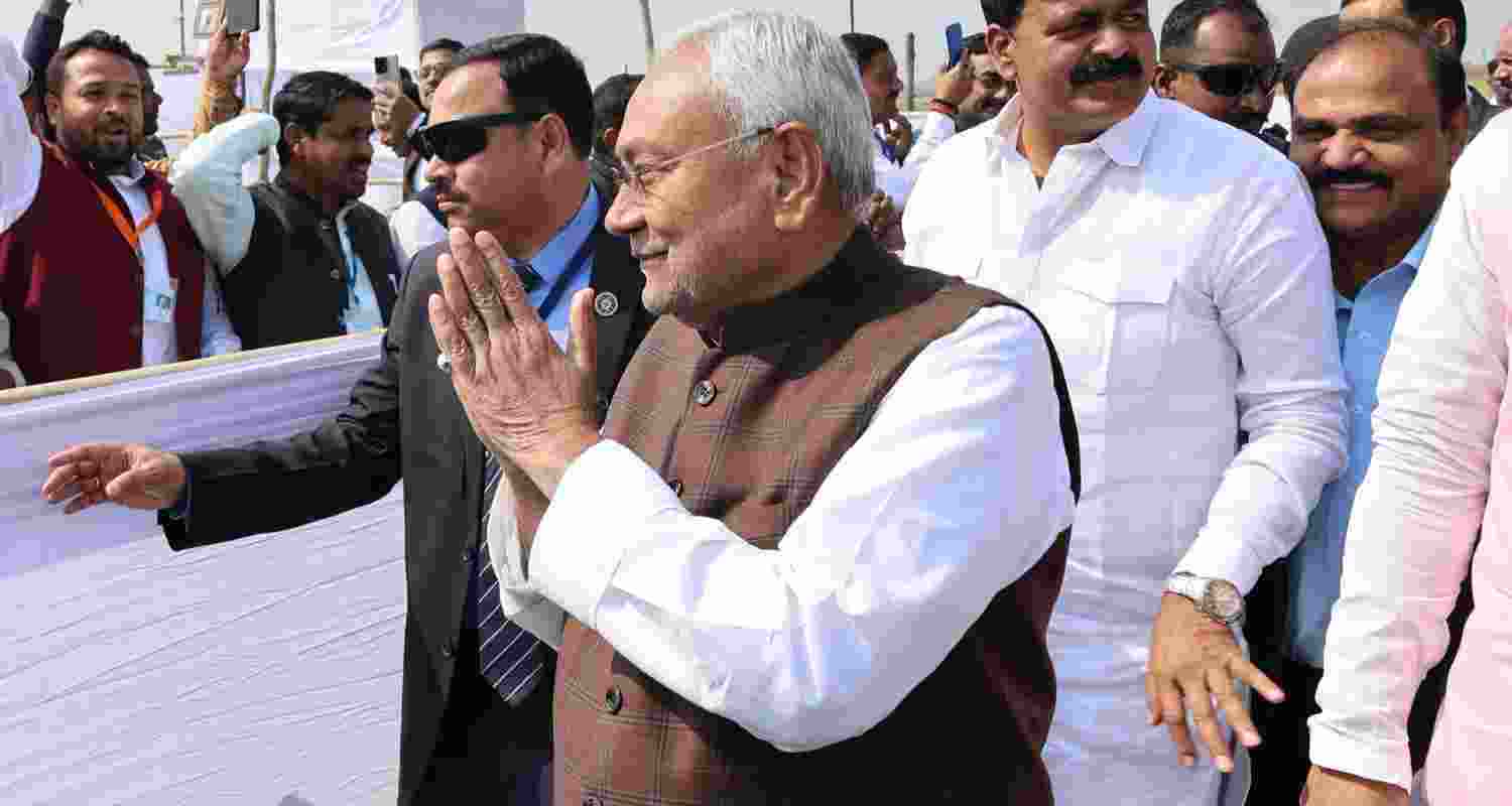 CM Nitish Kumar. 