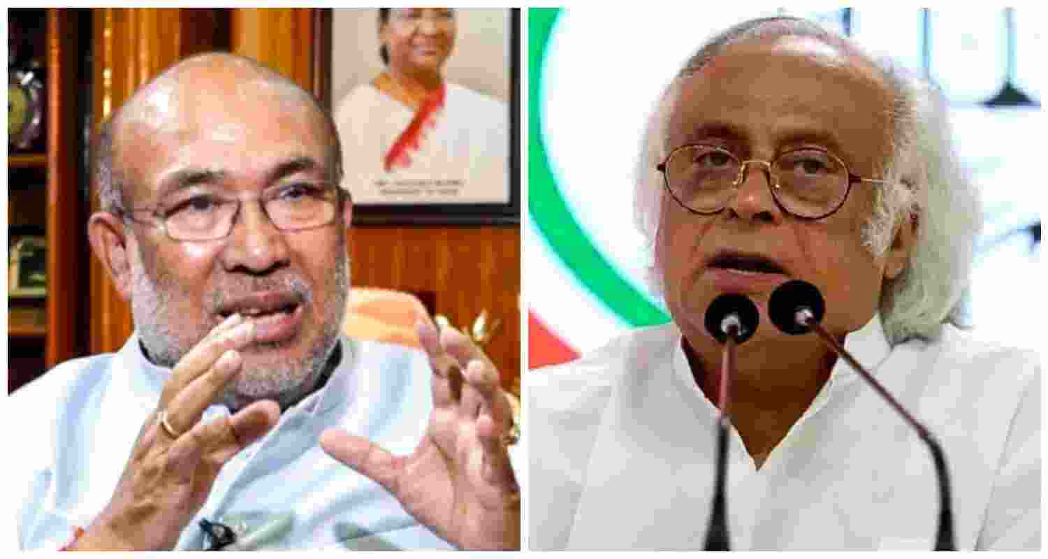 Manipur Chief Minister N Biren Singh. Filel photo.