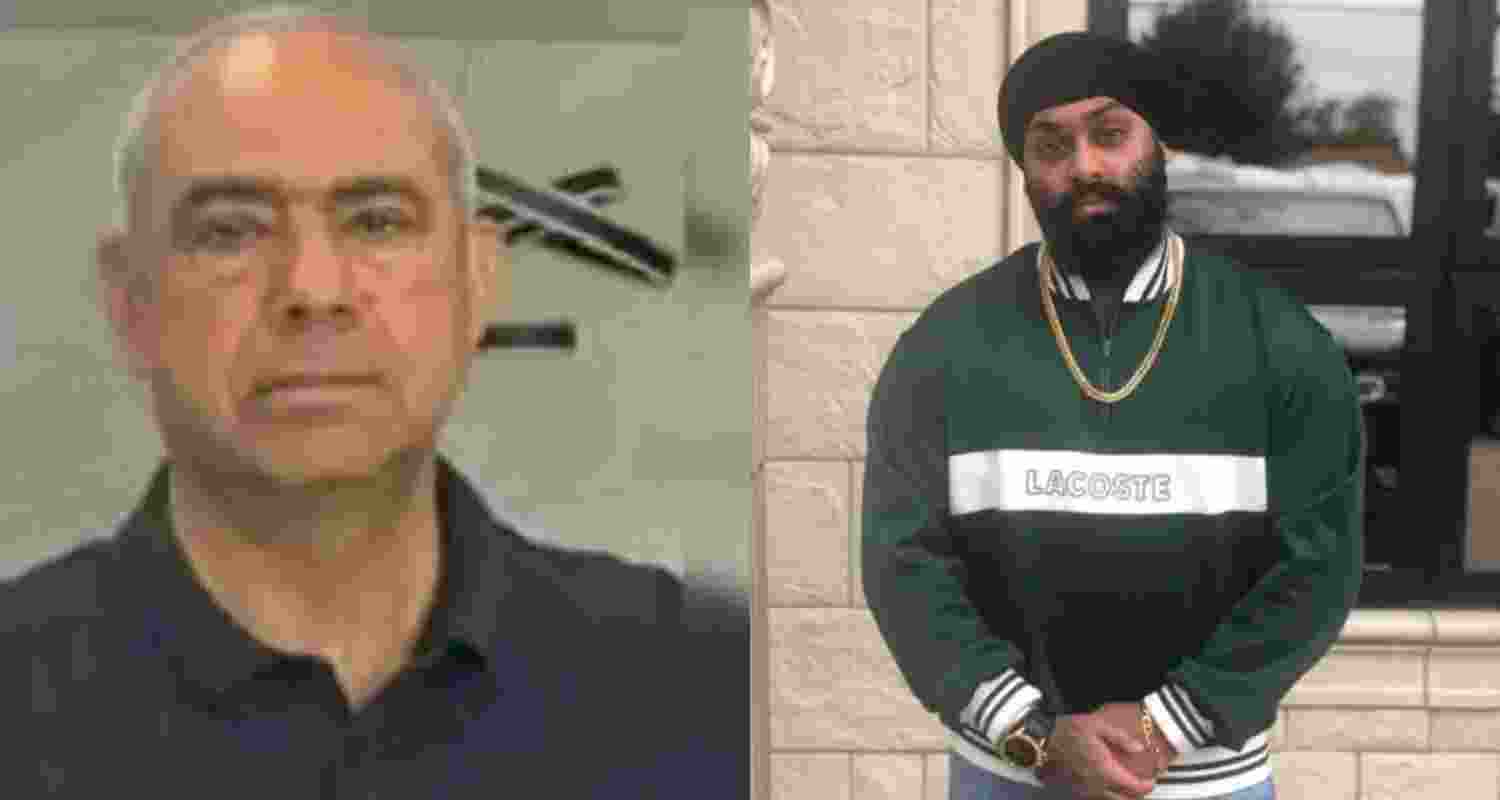 Darshan Singh Sahasi (L) and Channi Nattan (R).