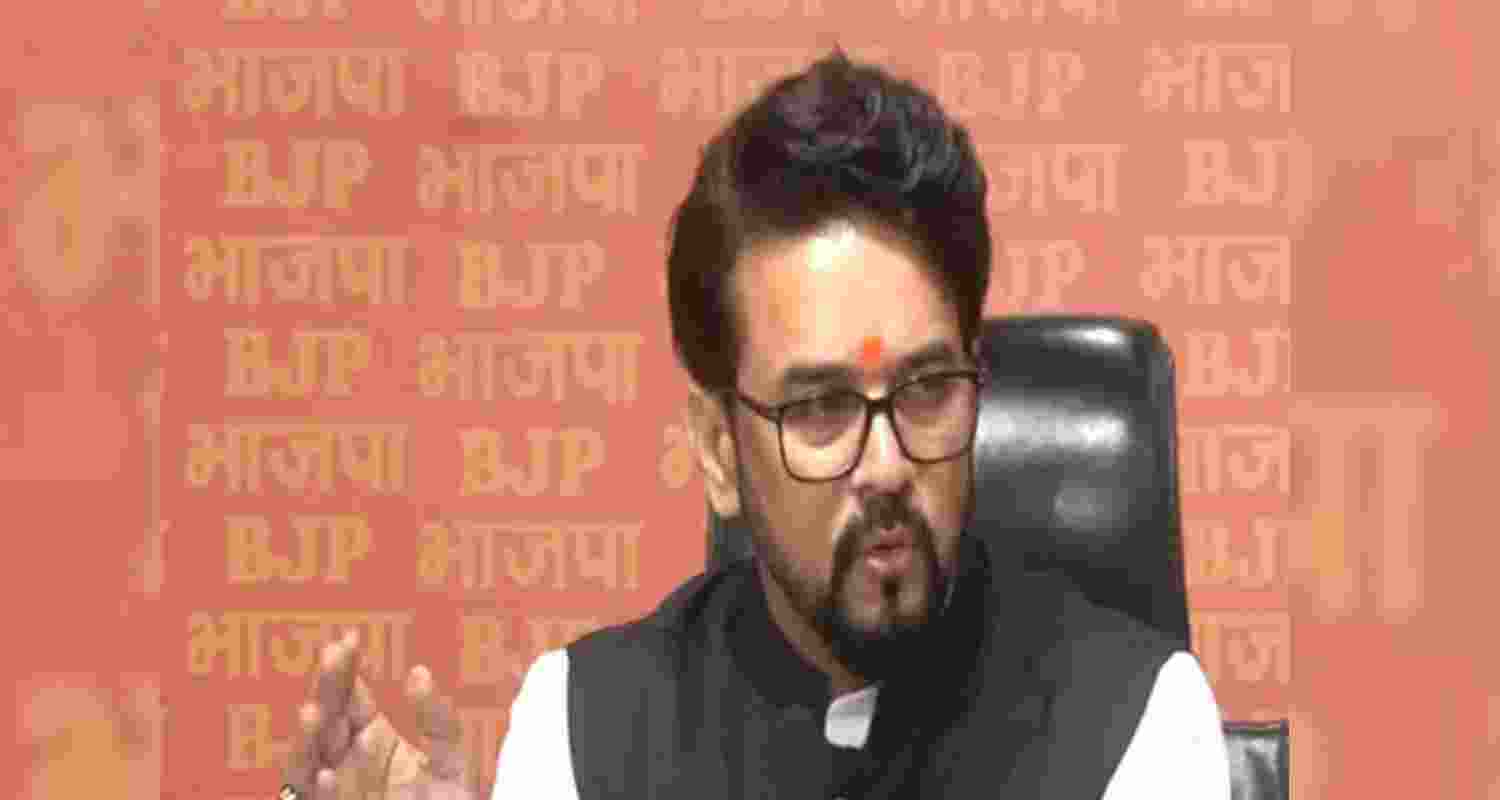 BJP MP Anurag Thakur.