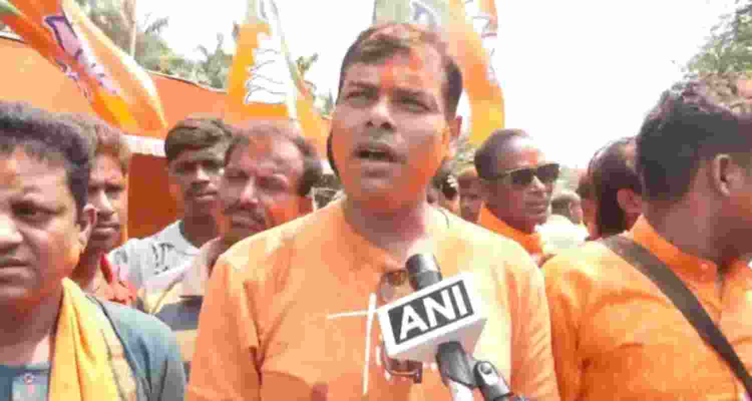 BJP's Debangshu Panda leads by a huge margin in Falta repoll counting as tight security remains in place at the counting centre.
