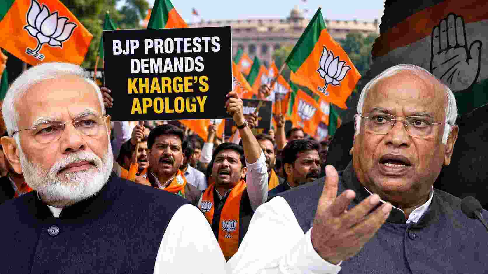 BJP Protests Across India