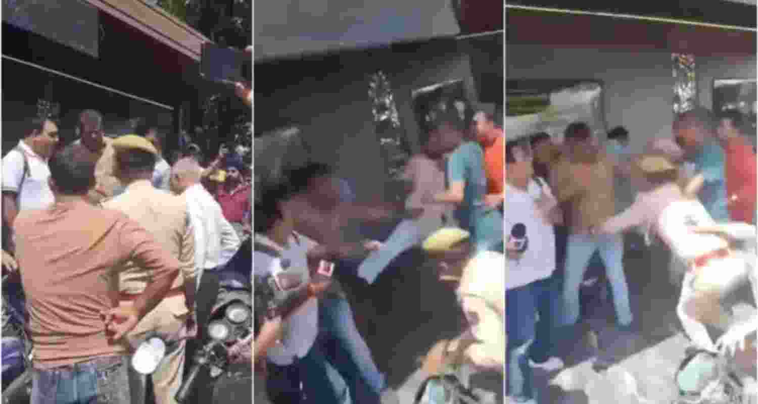 A journalist was assaulted by BJP workers in Kathua district.
