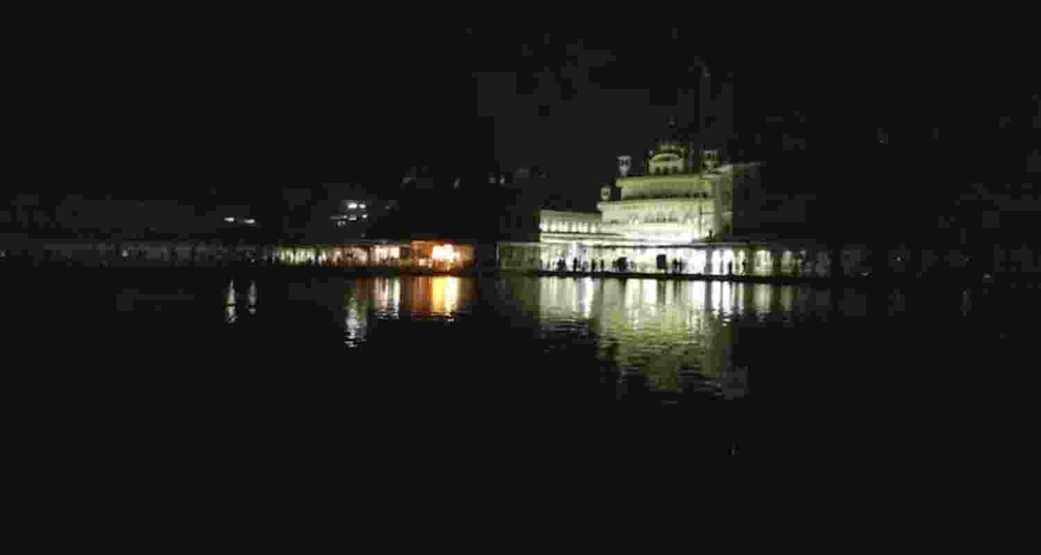 Blackout drill in Amritsar. 