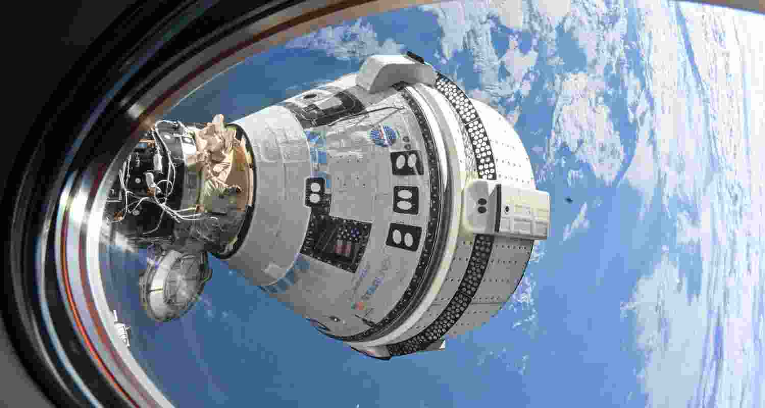 Boeing’s Starliner spacecraft was attached to the International Space Station in July, 2024. What was to be an eight-day test flight ended after a 9-month-long ordeal for the crew. Image: NASA