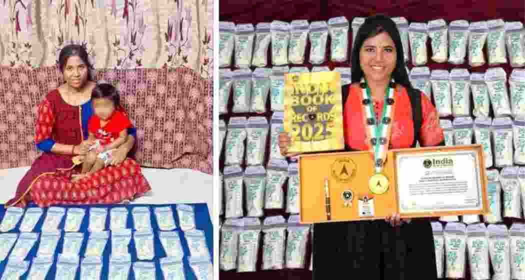 Selva Brindha, whose 300-litre breast milk donation to a Trichy milk bank over 22 months has helped save premature infants.