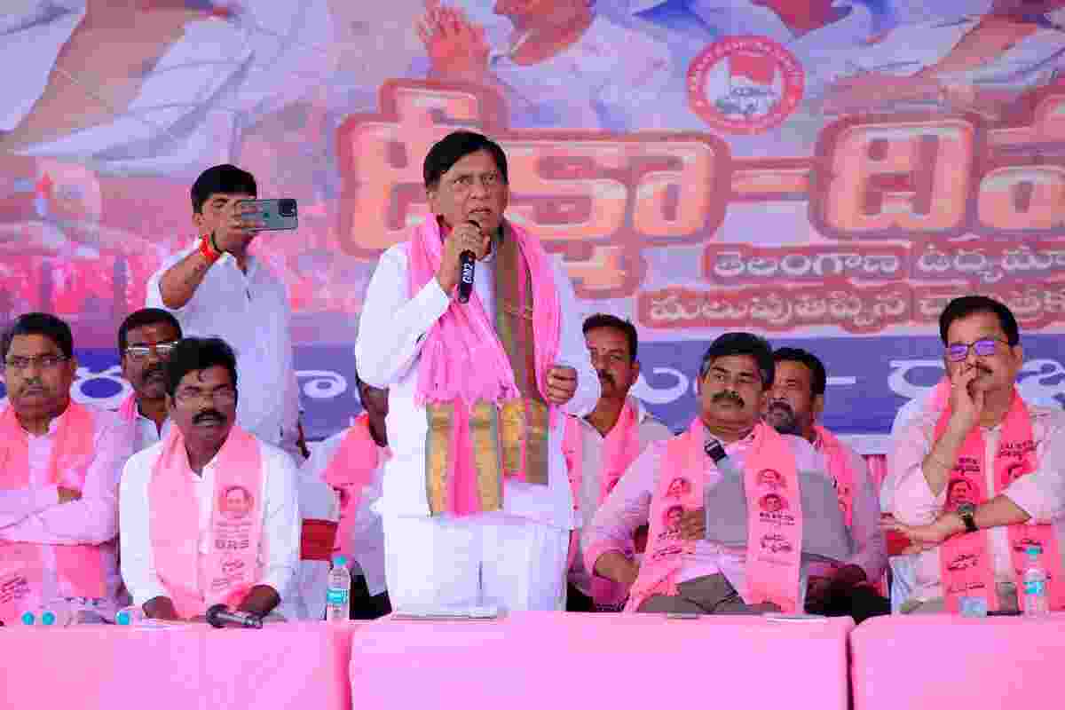 Bharat Rashtra Samithi leader and former MP, B Vinod Kumar - file image.