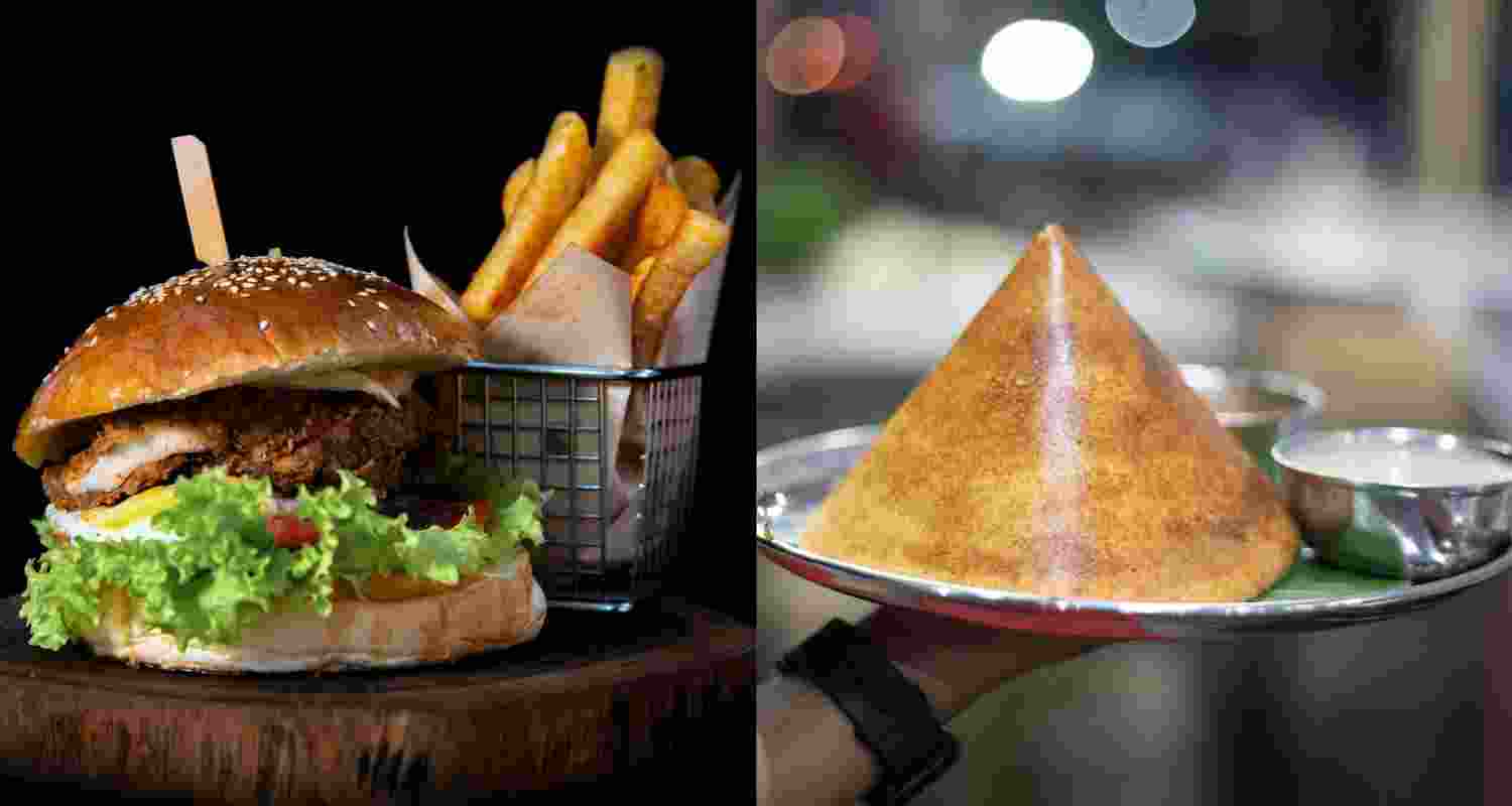 Free dosa and burger on voting.