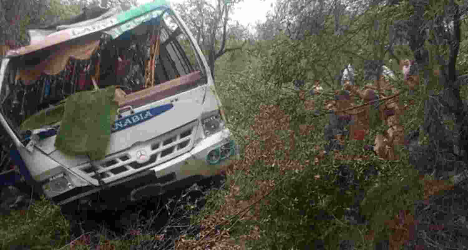 J&K: Two killed, 42 injured in mini-bus accident in Poonch