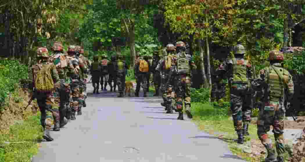 Security forces take charge in sensitive areas in violence-marred Manipur. File photo.
