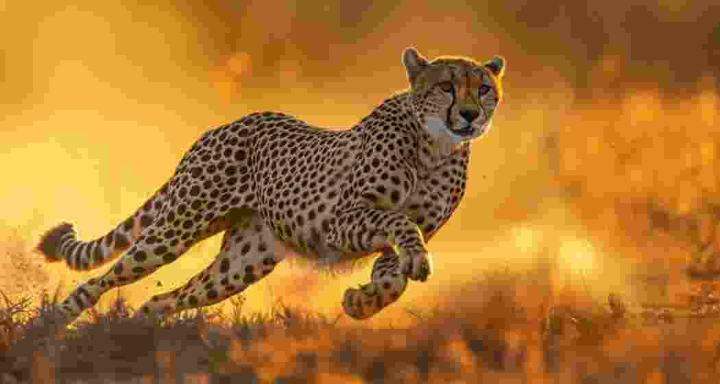 A cheetah in the wild. (Representative image) A cheetah in the wild. (Representative image)