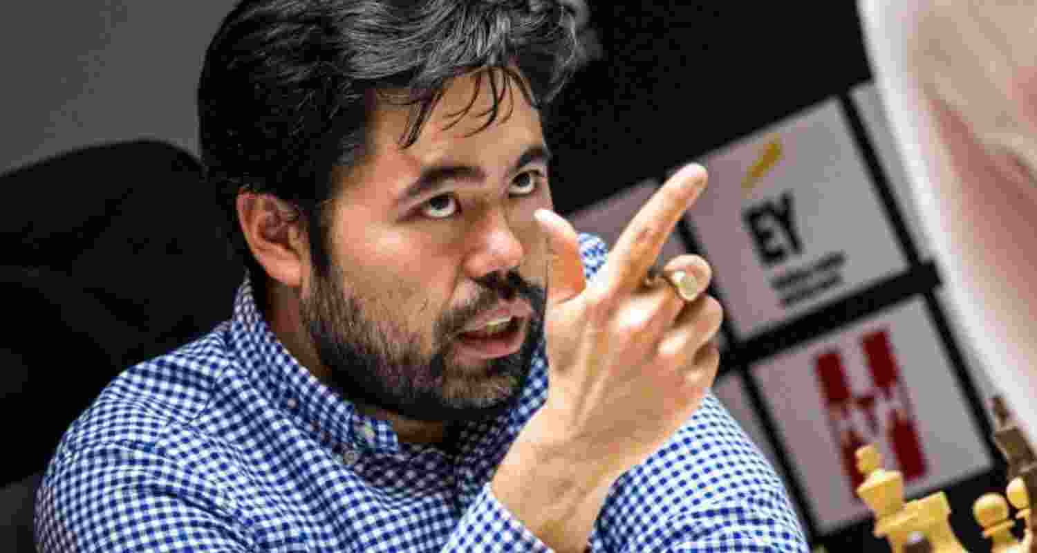 World No. 2 Hikaru Nakamura.