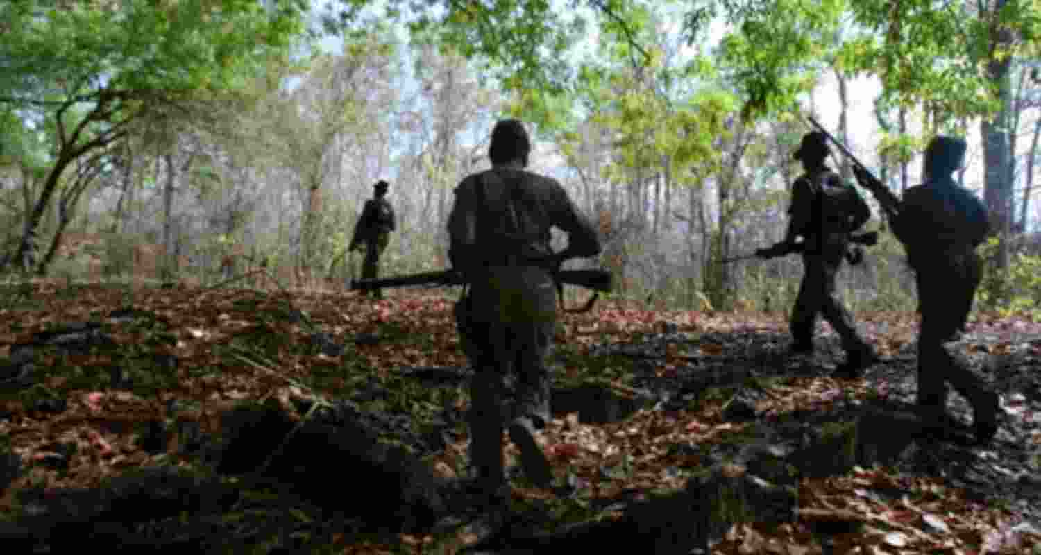 3 Naxalites with ₹14 lakh bounty killed in Chhattisgarh