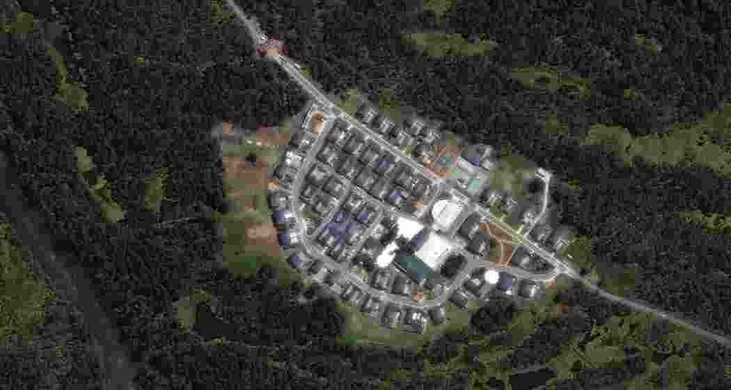 Chinese enclave constructed within Indian territory in Shi Yomi district of Arunachal.