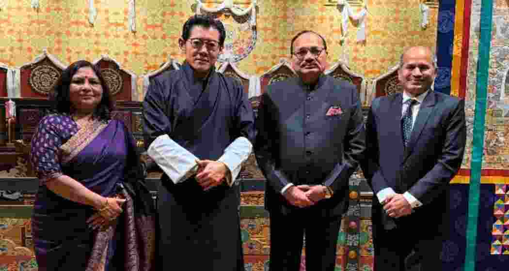 Chief Justice of India Surya Kant meets Bhutan’s King Jigme Khesar Namgyel Wangchuck in Thimphu during his visit,